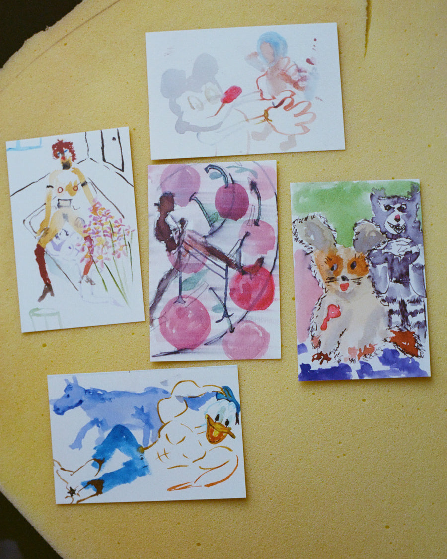 Sexy Donald and Friends Postcard Set