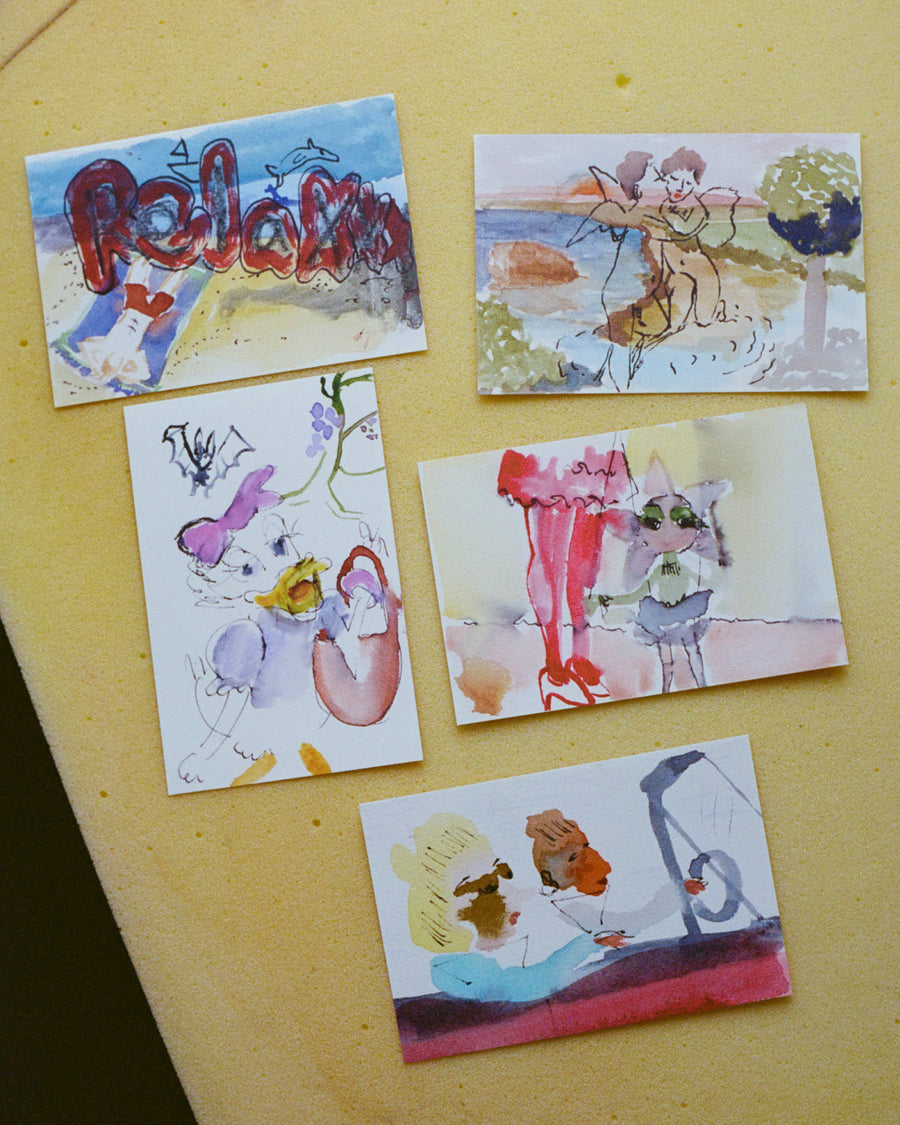 Girlfriends Postcard Set