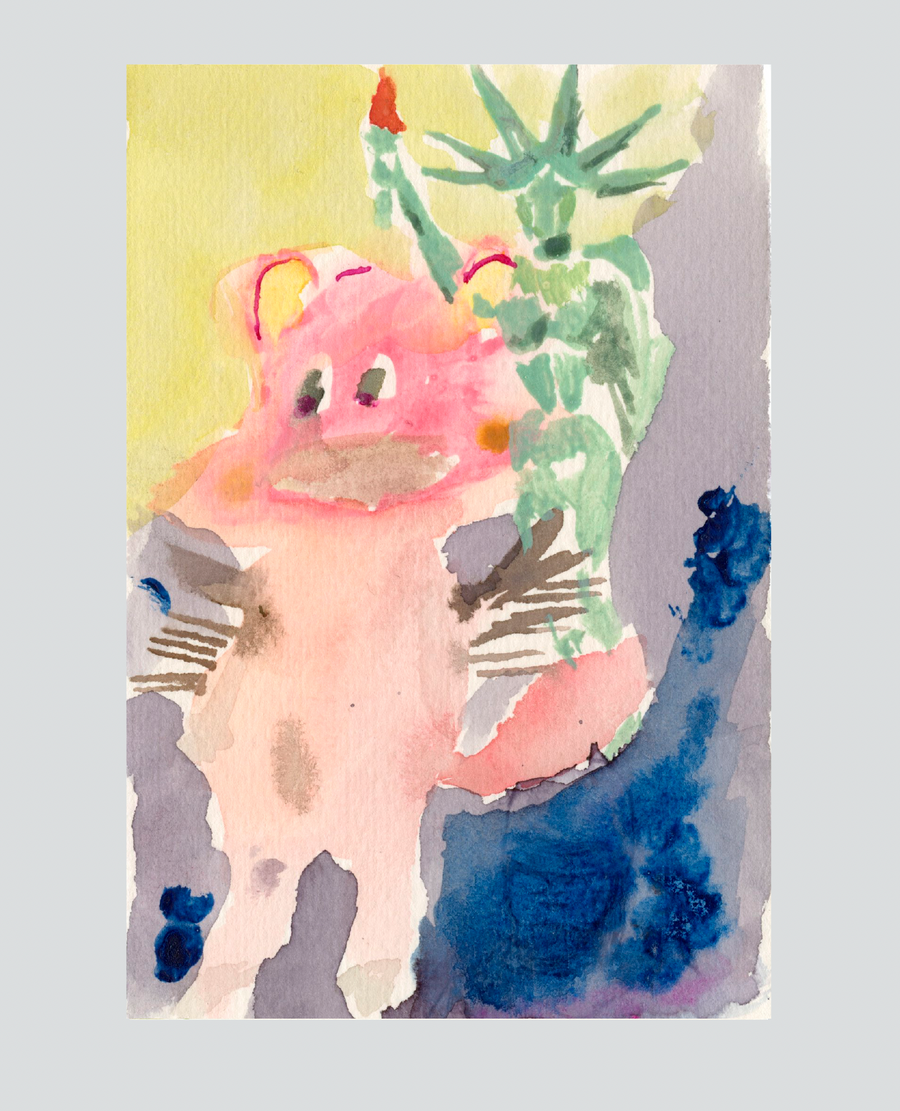 NY Porky Postcard Set